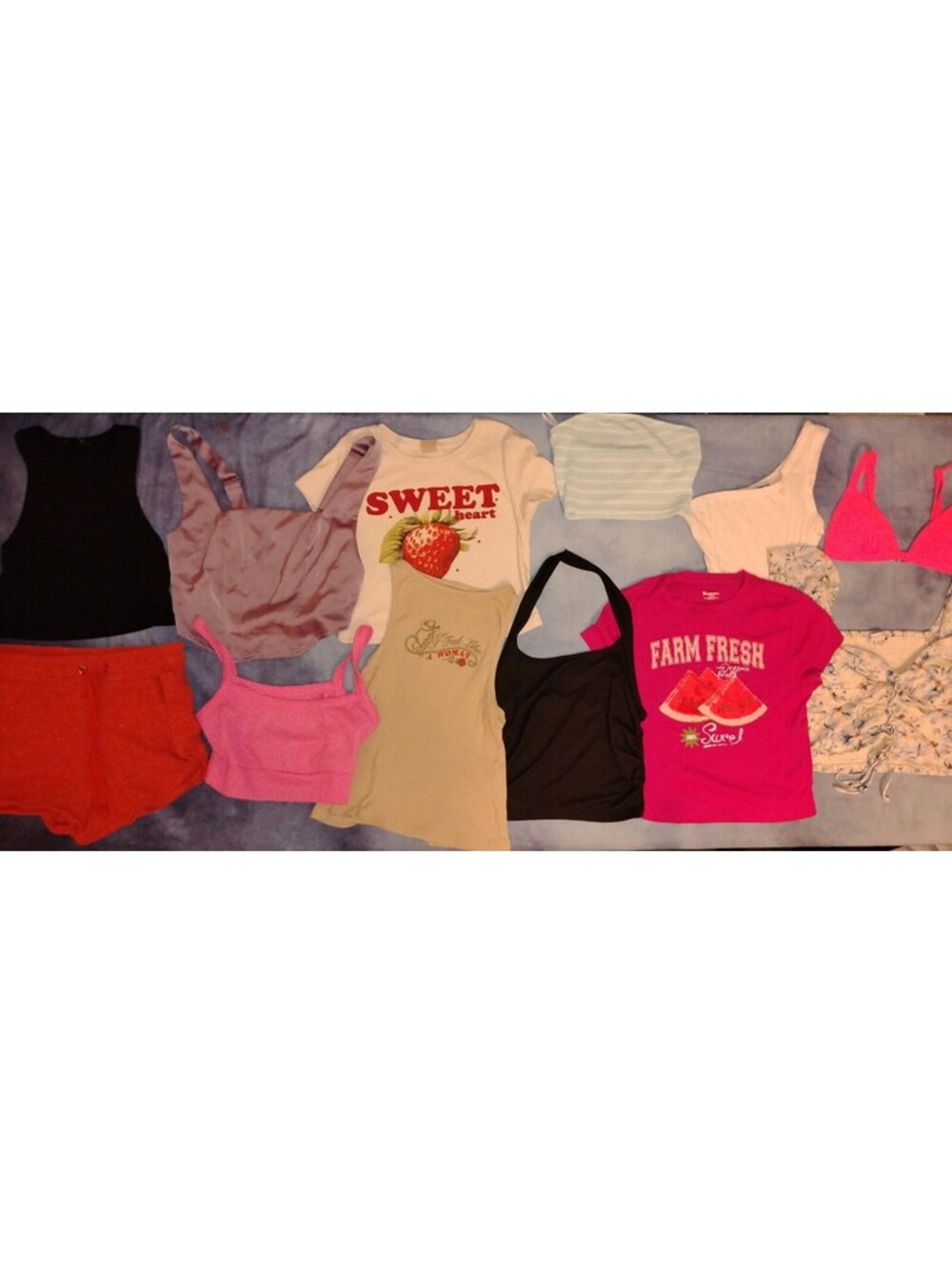 Bundle of Women's Tops and Shorts